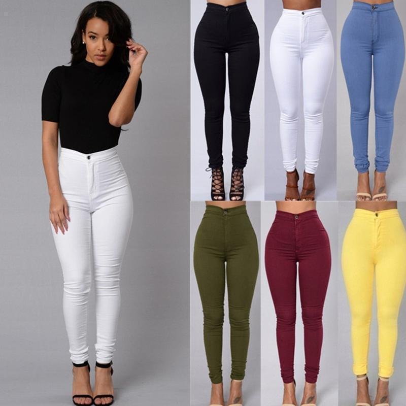 Stretchy Colored Shaper Jeans